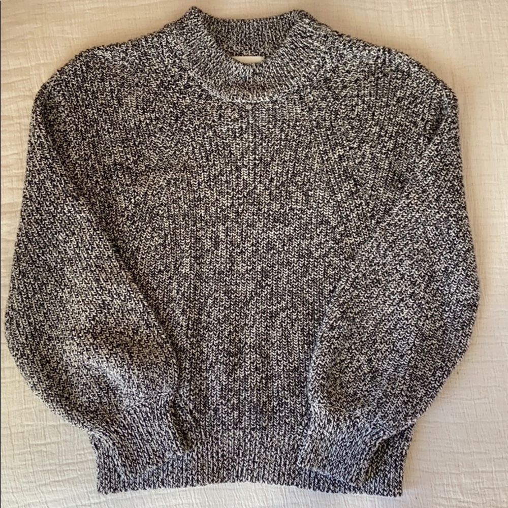 H&M Black Mock Collar Sweater - Picture 4 of 8